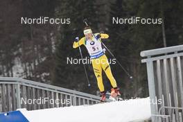 13.01.2018, Ruhpolding, Germany (GER): Linn Persson (SWE) -  IBU world cup biathlon, relay women, Ruhpolding (GER). www.nordicfocus.com. © Manzoni/NordicFocus. Every downloaded picture is fee-liable.