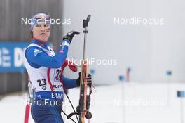 13.01.2018, Ruhpolding, Germany (GER): Joanne Reid (USA) -  IBU world cup biathlon, relay women, Ruhpolding (GER). www.nordicfocus.com. © Manzoni/NordicFocus. Every downloaded picture is fee-liable.