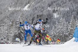21.01.2018, Antholz, Italy (ITA): Erik Lesser (GER) -  IBU world cup biathlon, mass men, Antholz (ITA). www.nordicfocus.com. © Manzoni/NordicFocus. Every downloaded picture is fee-liable.