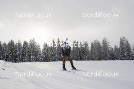 21.01.2018, Antholz, Italy (ITA): Eric Lesser (GER) -  IBU world cup biathlon, mass men, Antholz (ITA). www.nordicfocus.com. © Manzoni/NordicFocus. Every downloaded picture is fee-liable.