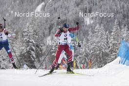 21.01.2018, Antholz, Italy (ITA): Andrejs Rastorgujevs (LAT) -  IBU world cup biathlon, mass men, Antholz (ITA). www.nordicfocus.com. © Manzoni/NordicFocus. Every downloaded picture is fee-liable.