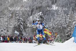 21.01.2018, Antholz, Italy (ITA): Vladimir Chepelin (BLR) -  IBU world cup biathlon, mass men, Antholz (ITA). www.nordicfocus.com. © Manzoni/NordicFocus. Every downloaded picture is fee-liable.