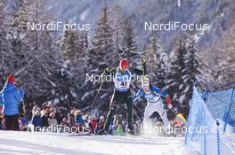 19.01.2018, Antholz, Italy (ITA): Arnd Peiffer (GER) -  IBU world cup biathlon, sprint men, Antholz (ITA). www.nordicfocus.com. © Manzoni/NordicFocus. Every downloaded picture is fee-liable.