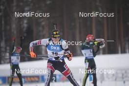 11.03.2018, Kontiolahti, Finland (FIN): Julian Eberhard (AUT) - IBU world cup biathlon, mass start men, Kontiolahti (FIN). www.nordicfocus.com. © Manzoni/NordicFocus. Every downloaded picture is fee-liable.