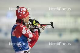 08.03.2018, Kontiolahti, Finland (FIN): Christian Gow (CAN) -  IBU world cup biathlon, sprint men, Kontiolahti (FIN). www.nordicfocus.com. © Manzoni/NordicFocus. Every downloaded picture is fee-liable.