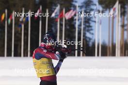 07.03.2018, Kontiolahti, Finland (FIN): Ole Einar Bjoerndalen (NOR) -  IBU world cup biathlon, training, Kontiolahti (FIN). www.nordicfocus.com. © Manzoni/NordicFocus. Every downloaded picture is fee-liable.