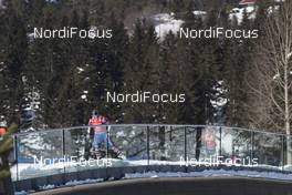 18.03.2018, Oslo, Norway (NOR): Tiril Eckhoff (NOR) - IBU world cup biathlon, pursuit women, Oslo (NOR). www.nordicfocus.com. © Manzoni/NordicFocus. Every downloaded picture is fee-liable.