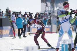 18.03.2018, Oslo, Norway (NOR): Dmitry Malyshko (RUS) - IBU world cup biathlon, relay men, Oslo (NOR). www.nordicfocus.com. © Manzoni/NordicFocus. Every downloaded picture is fee-liable.