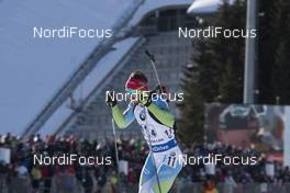 18.03.2018, Oslo, Norway (NOR): Mitja Drinovec (SLO) - IBU world cup biathlon, relay men, Oslo (NOR). www.nordicfocus.com. © Manzoni/NordicFocus. Every downloaded picture is fee-liable.