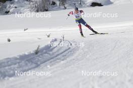 27.01.2018, Ridnaun, Italy (ITA): Fredrik Gjesbakk (NOR) - IBU Open European championships biathlon, pursuit men, Ridnaun (ITA). www.nordicfocus.com. © Manzoni/NordicFocus. Every downloaded picture is fee-liable.