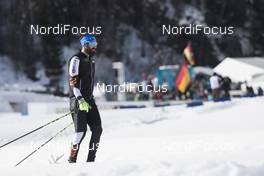 27.01.2018, Ridnaun, Italy (ITA): Michael Roesch (BEL) - IBU Open European championships biathlon, pursuit men, Ridnaun (ITA). www.nordicfocus.com. © Manzoni/NordicFocus. Every downloaded picture is fee-liable.