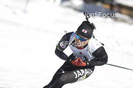 27.01.2018, Ridnaun, Italy (ITA): Mikito Tachizaki (JPN) - IBU Open European championships biathlon, pursuit men, Ridnaun (ITA). www.nordicfocus.com. © Manzoni/NordicFocus. Every downloaded picture is fee-liable.