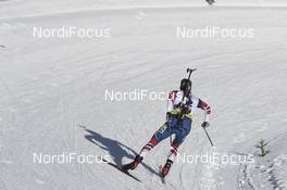 27.01.2018, Ridnaun, Italy (ITA): Vegard Gjermundshaug (NOR) - IBU Open European championships biathlon, pursuit men, Ridnaun (ITA). www.nordicfocus.com. © Manzoni/NordicFocus. Every downloaded picture is fee-liable.