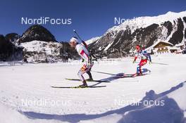 27.01.2018, Ridnaun, Italy (ITA): Lorenz Waeger (AUT) - IBU Open European championships biathlon, pursuit men, Ridnaun (ITA). www.nordicfocus.com. © Manzoni/NordicFocus. Every downloaded picture is fee-liable.