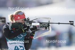 15.02.2018, Pyeongchang, Korea (KOR): Franziska Hildebrand (GER) - XXIII. Olympic Winter Games Pyeongchang 2018, biathlon, individual women, Pyeongchang (KOR). www.nordicfocus.com. © Manzoni/NordicFocus. Every downloaded picture is fee-liable.