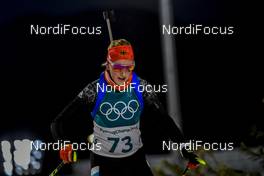 15.02.2018, Pyeongchang, Korea (KOR): Franziska Preuss (GER) - XXIII. Olympic Winter Games Pyeongchang 2018, biathlon, individual women, Pyeongchang (KOR). www.nordicfocus.com. © Thibaut/NordicFocus. Every downloaded picture is fee-liable.