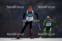 15.02.2018, Pyeongchang, Korea (KOR): Franziska Hildebrand (GER) - XXIII. Olympic Winter Games Pyeongchang 2018, biathlon, individual women, Pyeongchang (KOR). www.nordicfocus.com. © Thibaut/NordicFocus. Every downloaded picture is fee-liable.