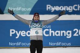 15.02.2018, Pyeongchang, Korea (KOR): Anastasiya Kuzmina (SVK) - XXIII. Olympic Winter Games Pyeongchang 2018, biathlon, individual women, Pyeongchang (KOR). www.nordicfocus.com. © Thibaut/NordicFocus. Every downloaded picture is fee-liable.