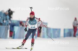 12.02.2018, Pyeongchang, Korea (KOR): Tiril Eckhoff (NOR) - XXIII. Olympic Winter Games Pyeongchang 2018, biathlon, pursuit women, Pyeongchang (KOR). www.nordicfocus.com. © Manzoni/NordicFocus. Every downloaded picture is fee-liable.