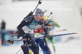 12.02.2018, Pyeongchang, Korea (KOR): Anastasiya Kuzmina (SVK) - XXIII. Olympic Winter Games Pyeongchang 2018, biathlon, pursuit women, Pyeongchang (KOR). www.nordicfocus.com. © Manzoni/NordicFocus. Every downloaded picture is fee-liable.
