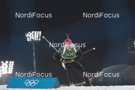 23.02.2018, Pyeongchang, Korea (KOR): Benedikt Doll (GER) - XXIII. Olympic Winter Games Pyeongchang 2018, biathlon, relay men, Pyeongchang (KOR). www.nordicfocus.com. © Manzoni/NordicFocus. Every downloaded picture is fee-liable.