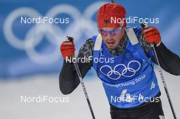 23.02.2018, Pyeongchang, Korea (KOR): Simon Schempp (GER) - XXIII. Olympic Winter Games Pyeongchang 2018, biathlon, relay men, Pyeongchang (KOR). www.nordicfocus.com. © Thibaut/NordicFocus. Every downloaded picture is fee-liable.
