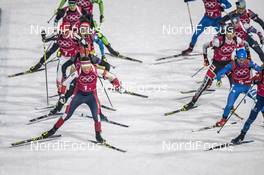 23.02.2018, Pyeongchang, Korea (KOR): Lars Helge Birkeland (NOR) - XXIII. Olympic Winter Games Pyeongchang 2018, biathlon, relay men, Pyeongchang (KOR). www.nordicfocus.com. © Thibaut/NordicFocus. Every downloaded picture is fee-liable.