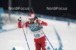 11.02.2018, Pyeongchang, Korea (KOR): Nathan Smith (CAN) - XXIII. Olympic Winter Games Pyeongchang 2018, biathlon, sprint men, Pyeongchang (KOR). www.nordicfocus.com. © Manzoni/NordicFocus. Every downloaded picture is fee-liable.