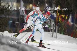 11.02.2018, Pyeongchang, Korea (KOR): Michal Krcmar (CZE) - XXIII. Olympic Winter Games Pyeongchang 2018, biathlon, sprint men, Pyeongchang (KOR). www.nordicfocus.com. © Manzoni/NordicFocus. Every downloaded picture is fee-liable.