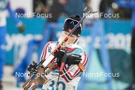 11.02.2018, Pyeongchang, Korea (KOR): Erlend Bjoentegaard (NOR) - XXIII. Olympic Winter Games Pyeongchang 2018, biathlon, sprint men, Pyeongchang (KOR). www.nordicfocus.com. © Manzoni/NordicFocus. Every downloaded picture is fee-liable.
