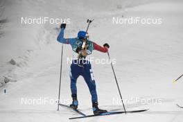11.02.2018, Pyeongchang, Korea (KOR): Simon Desthieux (FRA) - XXIII. Olympic Winter Games Pyeongchang 2018, biathlon, sprint men, Pyeongchang (KOR). www.nordicfocus.com. © Manzoni/NordicFocus. Every downloaded picture is fee-liable.