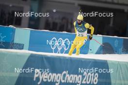11.02.2018, Pyeongchang, Korea (KOR): Fredrik Lindstroem (SWE) - XXIII. Olympic Winter Games Pyeongchang 2018, biathlon, sprint men, Pyeongchang (KOR). www.nordicfocus.com. © Manzoni/NordicFocus. Every downloaded picture is fee-liable.