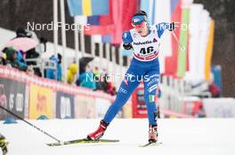 04.01.2018, Oberstdorf, Germany (GER): Giulia Stuerz (ITA) - FIS world cup cross-country, tour de ski, mass women, Oberstdorf (GER). www.nordicfocus.com. © Modica/NordicFocus. Every downloaded picture is fee-liable.