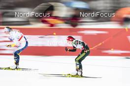 04.01.2018, Oberstdorf, Germany (GER): Katharina Hennig (GER), Evelina Settlin (SWE), (l-r)  - FIS world cup cross-country, tour de ski, mass women, Oberstdorf (GER). www.nordicfocus.com. © Modica/NordicFocus. Every downloaded picture is fee-liable.