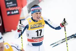 07.01.2018, Val di Fiemme, Italy (ITA): Aino-Kaisa Saarinen (FIN) - FIS world cup cross-country, tour de ski, final climb women, Val di Fiemme (ITA). www.nordicfocus.com. © Modica/NordicFocus. Every downloaded picture is fee-liable.
