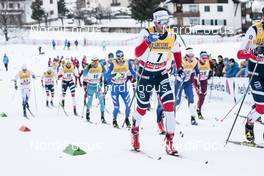 06.01.2018, Val di Fiemme, Italy (ITA): Hans Christer Holund (NOR) - FIS world cup cross-country, tour de ski, mass men, Val di Fiemme (ITA). www.nordicfocus.com. © Modica/NordicFocus. Every downloaded picture is fee-liable.