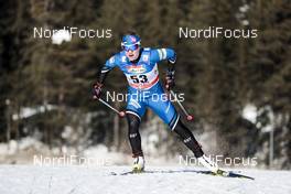 27.01.2018, Seefeld, Austria (AUT): Tatjana Mannima (EST) - FIS world cup cross-country, individual sprint, Seefeld (AUT). www.nordicfocus.com. © Modica/NordicFocus. Every downloaded picture is fee-liable.