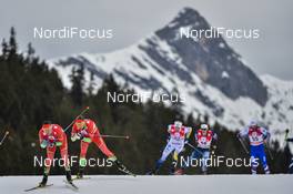 28.01.2018, Seefeld, Austria (AUT): Sergei Dolidovich (BLR) - FIS world cup cross-country, mass men, Seefeld (AUT). www.nordicfocus.com. © Thibaut/NordicFocus. Every downloaded picture is fee-liable.