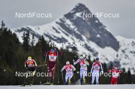 28.01.2018, Seefeld, Austria (AUT): Alexey Vitsenko (RUS) - FIS world cup cross-country, mass men, Seefeld (AUT). www.nordicfocus.com. © Thibaut/NordicFocus. Every downloaded picture is fee-liable.