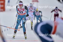28.01.2018, Seefeld, Austria (AUT): Coraline Thomas Hugue (FRA) - FIS world cup cross-country, mass women, Seefeld (AUT). www.nordicfocus.com. © Thibaut/NordicFocus. Every downloaded picture is fee-liable.