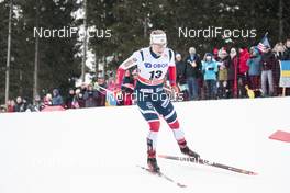 11.03.2018, Oslo, Norway (NOR): Astrid Uhrenholdt Jacobsen (NOR) - FIS world cup cross-country, mass women, Oslo (NOR). www.nordicfocus.com. © Modica/NordicFocus. Every downloaded picture is fee-liable.