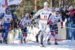 17.03.2018, Falun Sweden (SWE): Calle Halfvarsson (SWE) - FIS world cup cross-country, mass men, Falun (SWE). www.nordicfocus.com. © Modica/NordicFocus. Every downloaded picture is fee-liable.