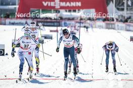 17.03.2018, Falun Sweden (SWE): Ebba Andersson (SWE), Masako Ishida (JPN), (l-r)  - FIS world cup cross-country, mass women, Falun (SWE). www.nordicfocus.com. © Modica/NordicFocus. Every downloaded picture is fee-liable.