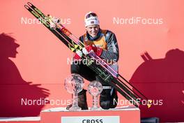 18.03.2018, Falun Sweden (SWE): Johannes Hoesflot Klaebo (NOR) - FIS world cup cross-country, pursuit men, Falun (SWE). www.nordicfocus.com. © Modica/NordicFocus. Every downloaded picture is fee-liable.