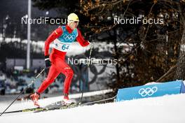 13.02.2018, Pyeongchang, Korea (KOR): Qinghai Sun (CHN) - XXIII. Olympic Winter Games Pyeongchang 2018, cross-country, individual sprint,  Pyeongchang (KOR). www.nordicfocus.com. © Modica/NordicFocus. Every downloaded picture is fee-liable.