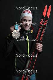10.02.2018, Pyeongchang, Korea (KOR): Adrien Backscheider (FRA) - XXIII. Olympic Winter Games Pyeongchang 2018, cross-country, medals, Pyeongchang (KOR). www.nordicfocus.com. © Modica/NordicFocus. Every downloaded picture is fee-liable.
