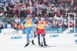 18.02.2018, Pyeongchang, Korea (KOR): Simen Hegstad Krueger (NOR) - XXIII. Olympic Winter Games Pyeongchang 2018, cross-country, 4x10km men,  Pyeongchang (KOR). www.nordicfocus.com. © Modica/NordicFocus. Every downloaded picture is fee-liable.