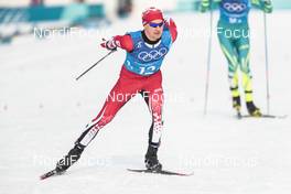 18.02.2018, Pyeongchang, Korea (KOR): Knute Johnsgaard (CAN) - XXIII. Olympic Winter Games Pyeongchang 2018, cross-country, 4x10km men,  Pyeongchang (KOR). www.nordicfocus.com. © Modica/NordicFocus. Every downloaded picture is fee-liable.
