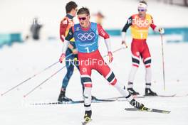 18.02.2018, Pyeongchang, Korea (KOR): Johannes Hoesflot Klaebo (NOR) - XXIII. Olympic Winter Games Pyeongchang 2018, cross-country, 4x10km men,  Pyeongchang (KOR). www.nordicfocus.com. © Modica/NordicFocus. Every downloaded picture is fee-liable.