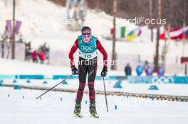 10.02.2018, Pyeongchang, Korea (KOR): Nathalie Von Siebenthal (SUI) - XXIII. Olympic Winter Games Pyeongchang 2018, cross-country, skiathlon women, Pyeongchang (KOR). www.nordicfocus.com. © Modica/NordicFocus. Every downloaded picture is fee-liable.
